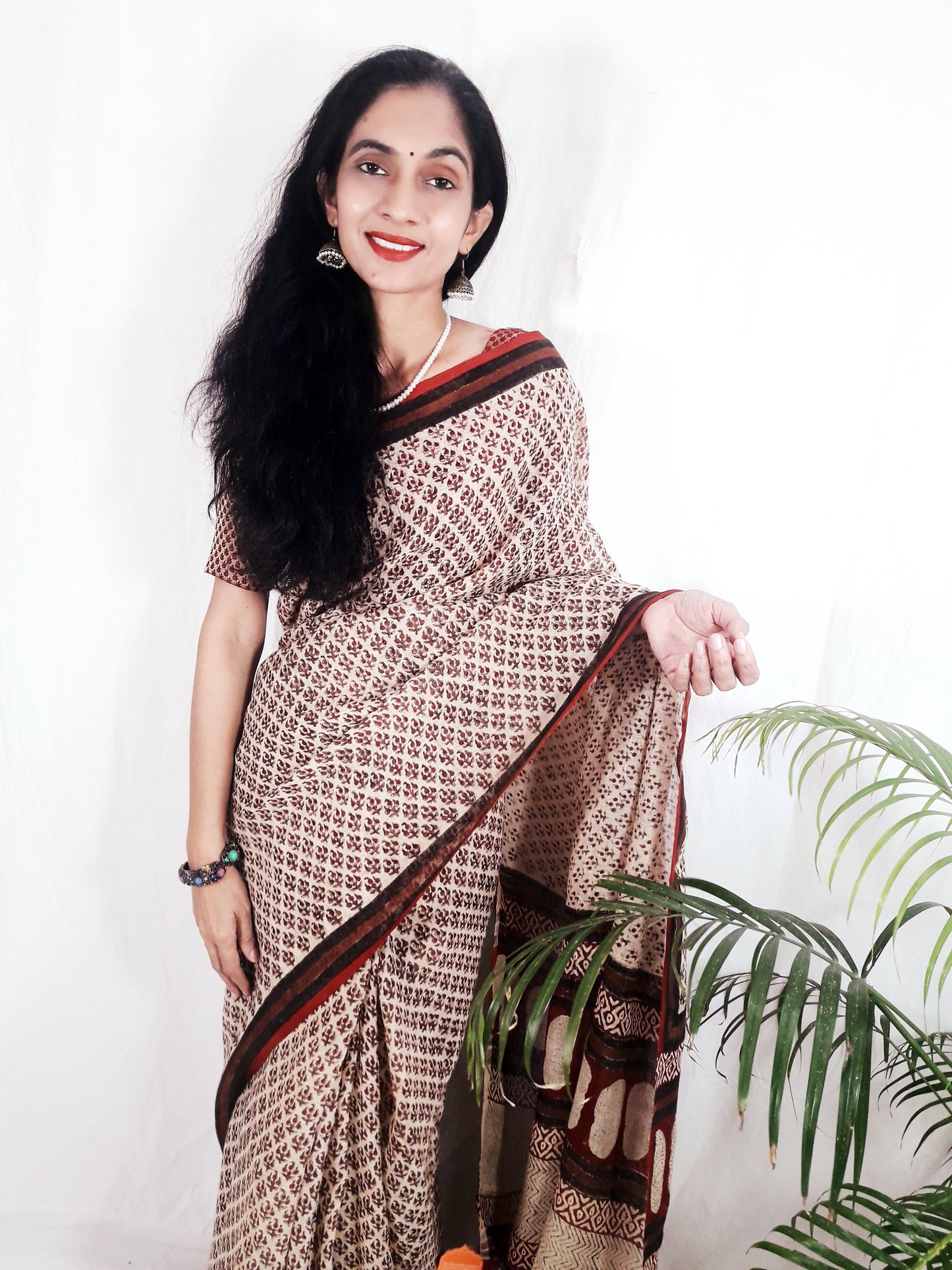 Pure Linen Saree