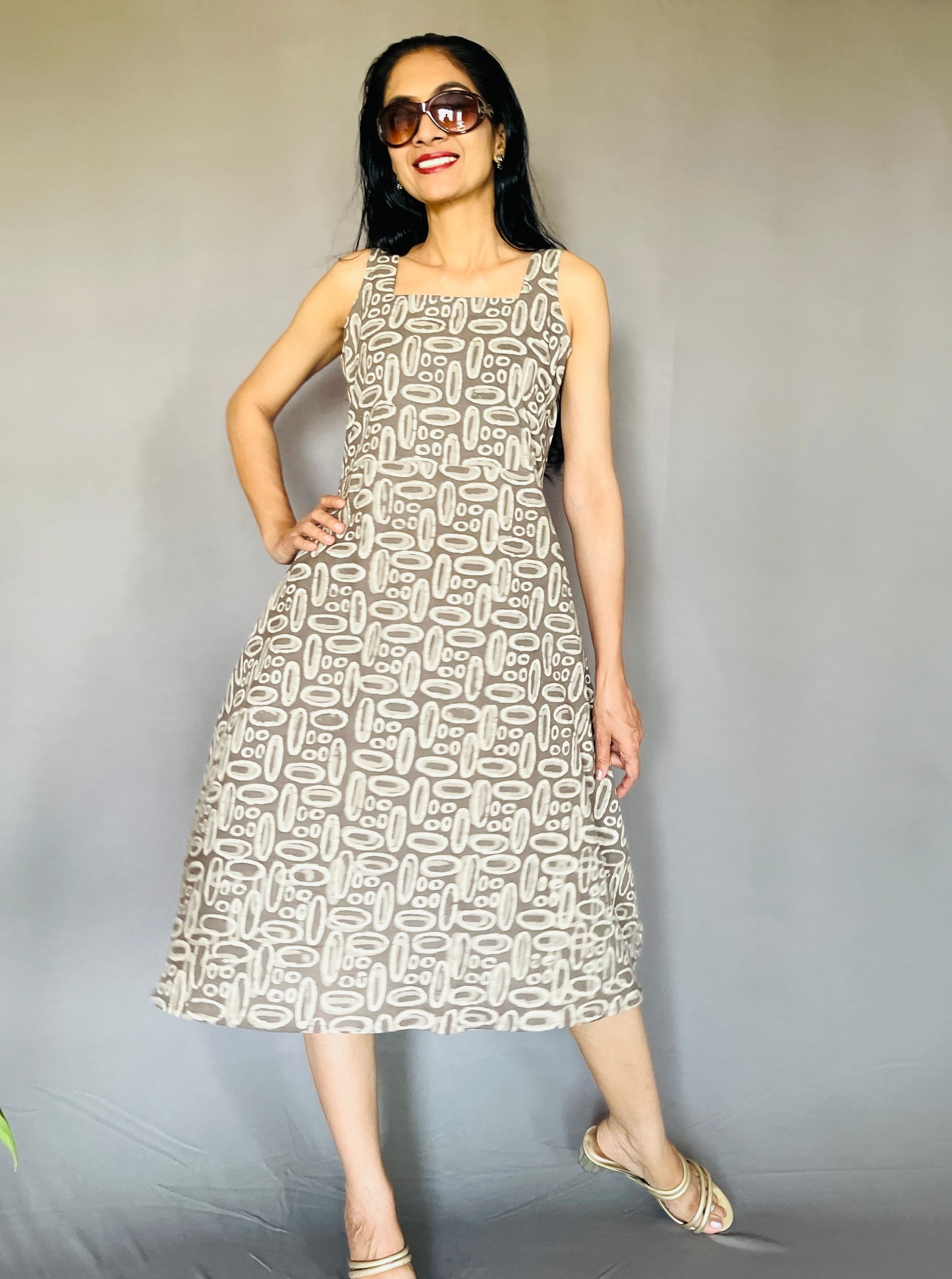 Hand Block Printed Cotton Dress