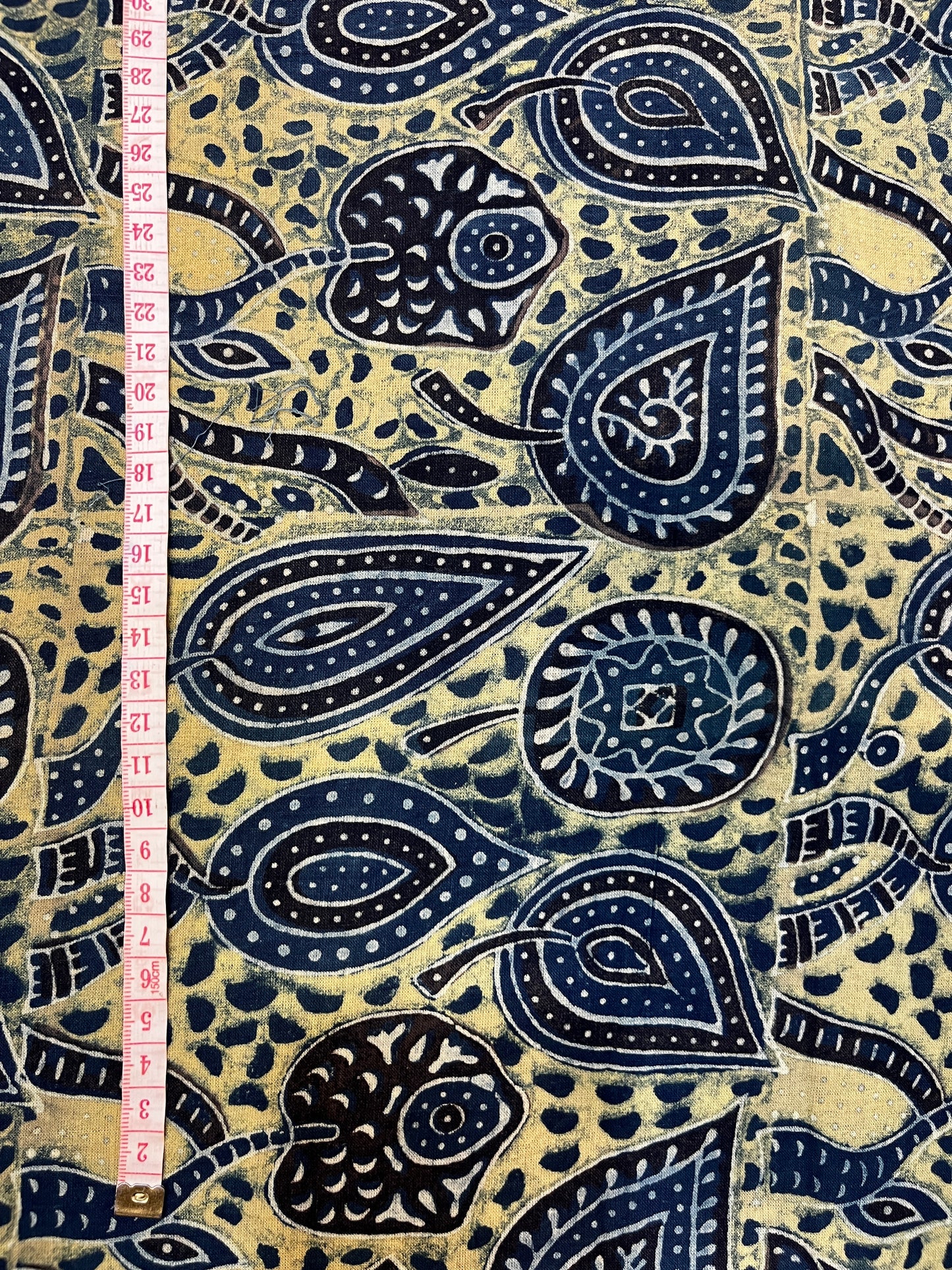 BUTI STYLE AJRAKH HAND BLOCK PRINTED FABRIC