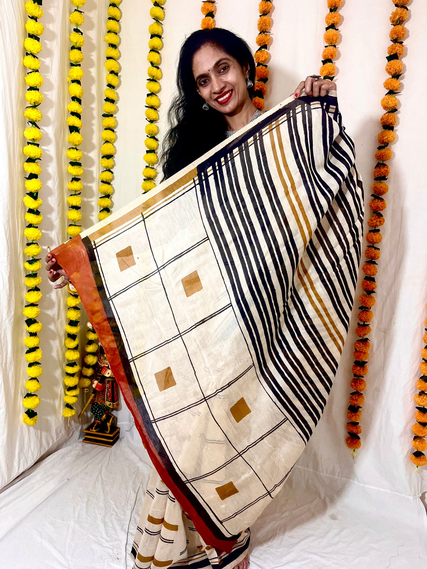 Chanderi Silk aree