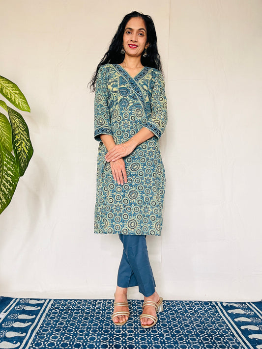 AJRAKH Print Kurti