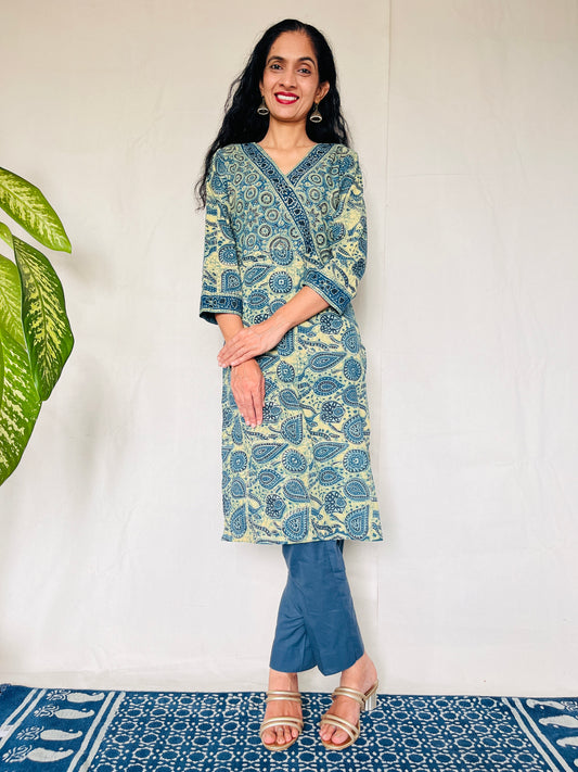 AJRAKH Print Kurti