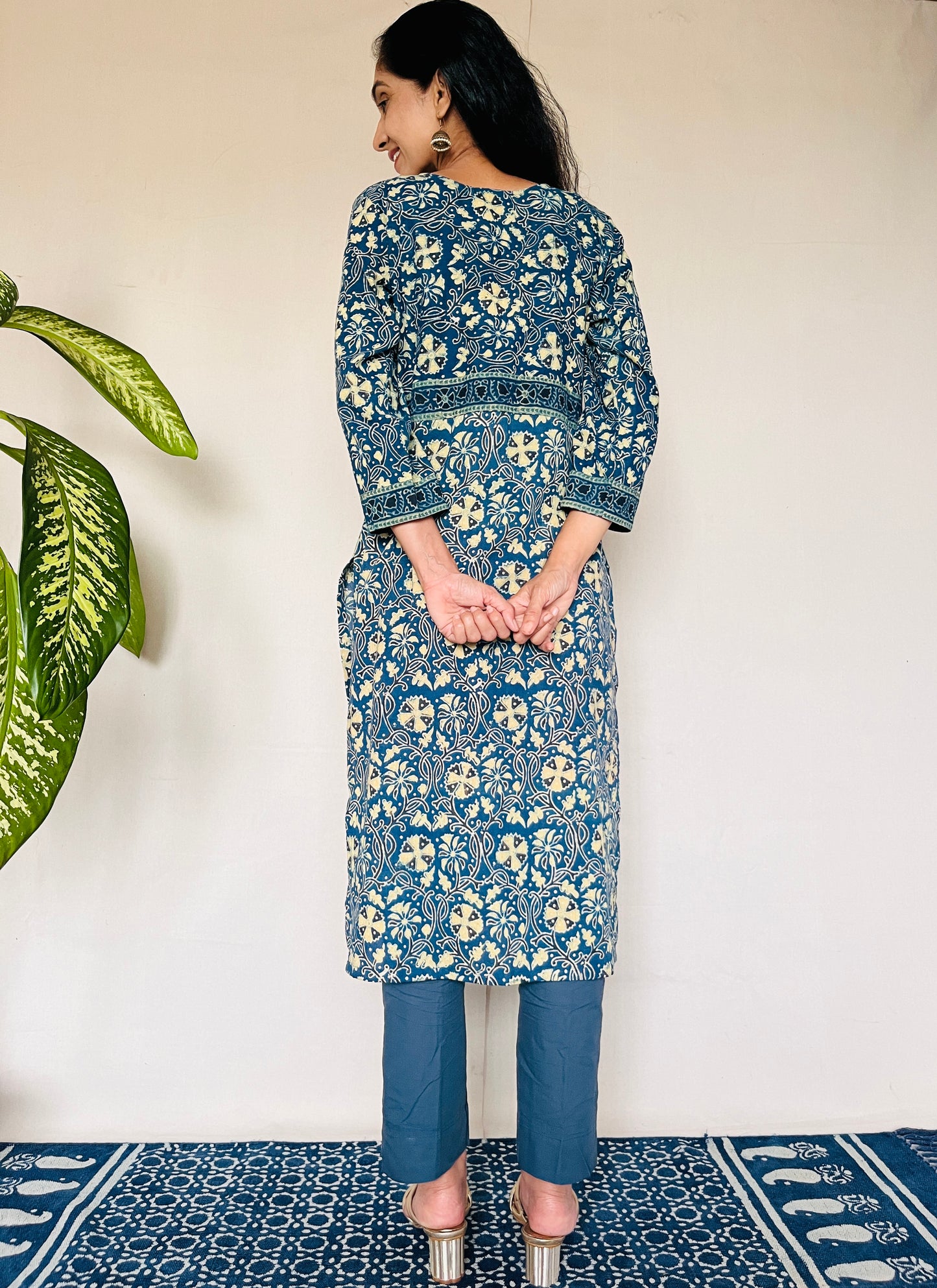 AJRAKH Print Kurti