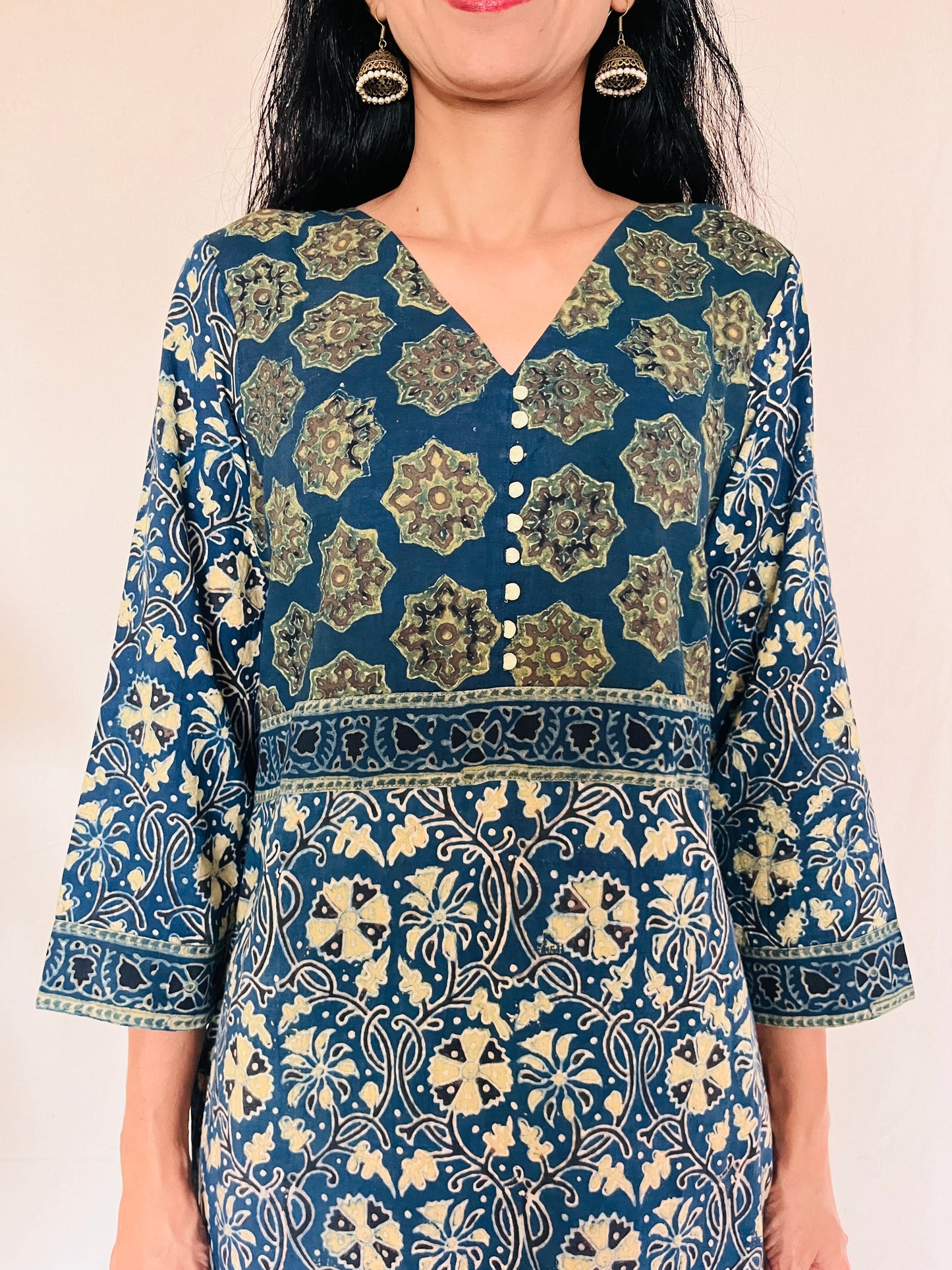 AJRAKH Print Kurti