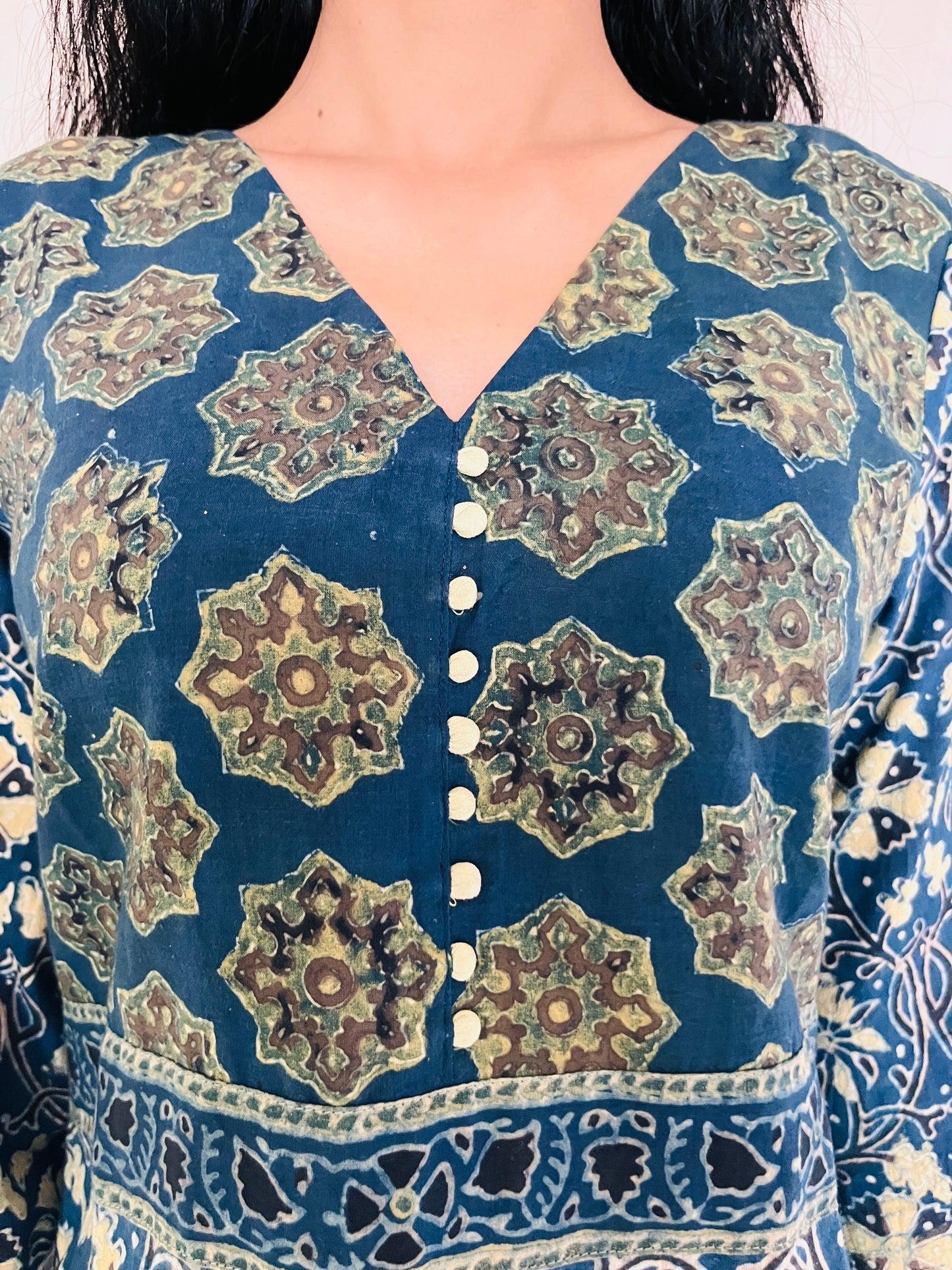 AJRAKH Print Kurti