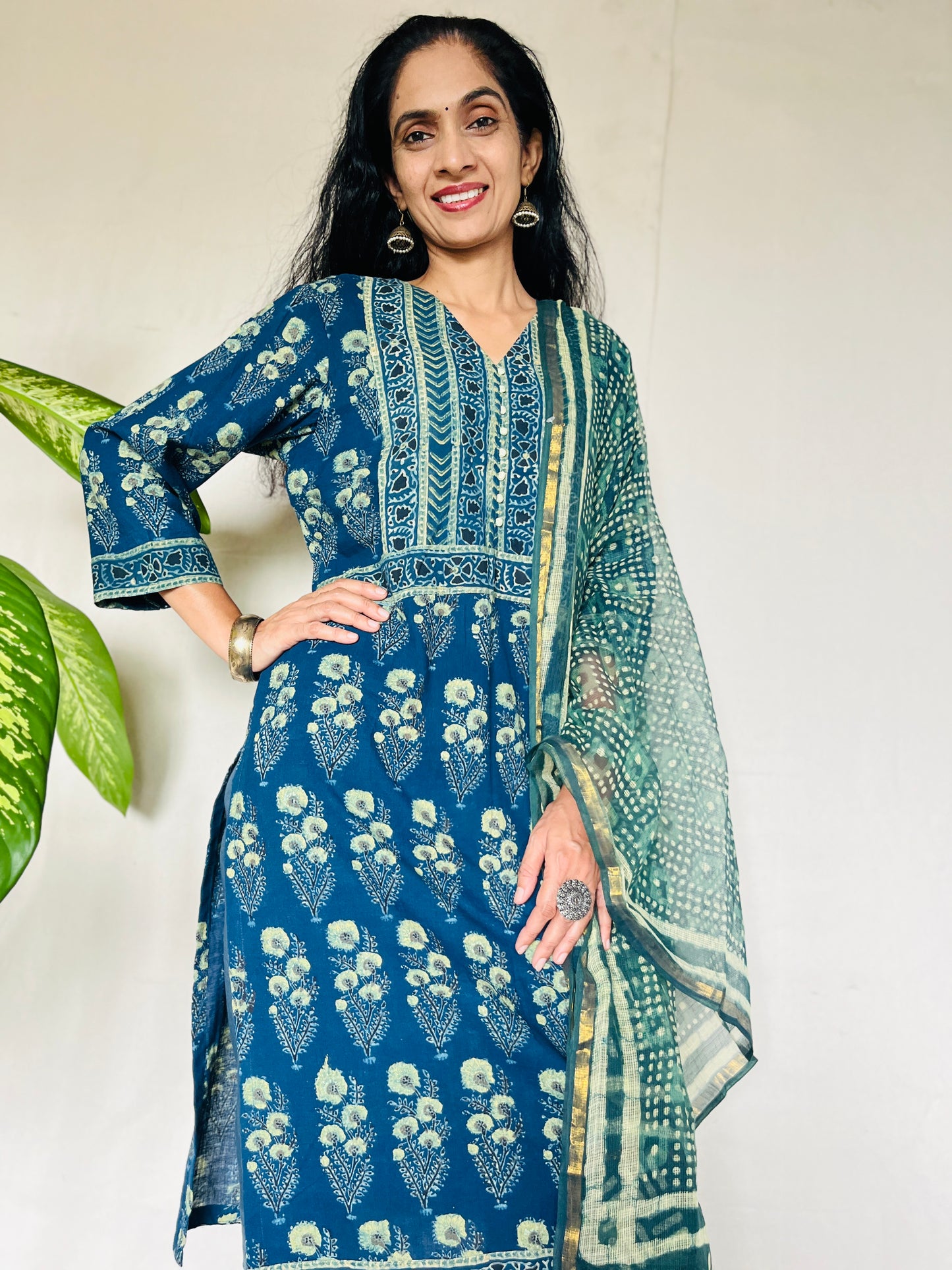 AJRAKH Print Kurti