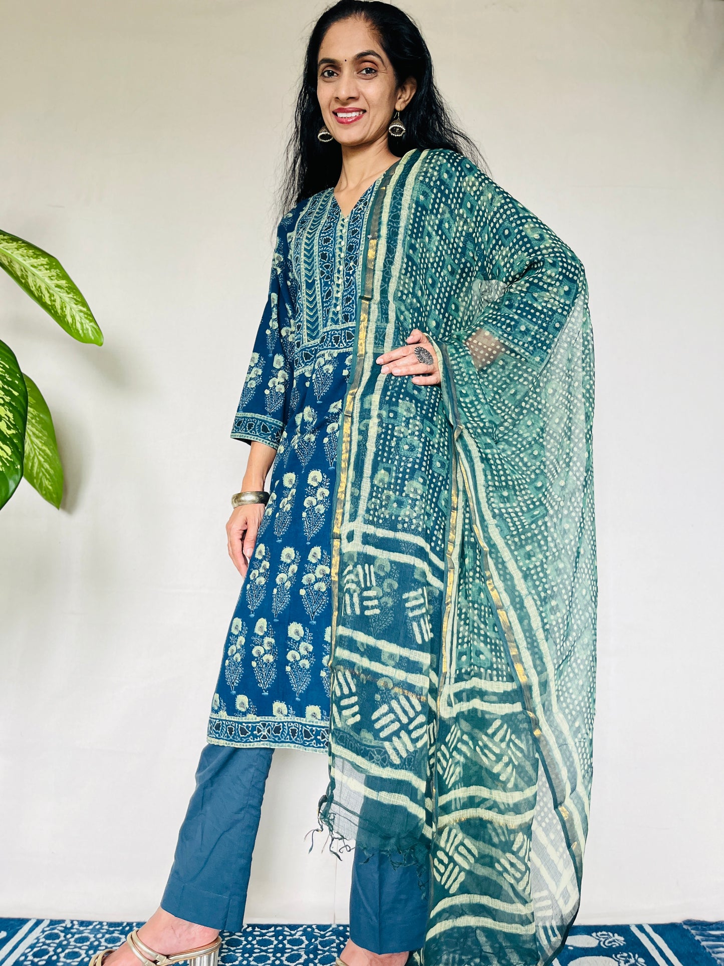 AJRAKH Print Kurti