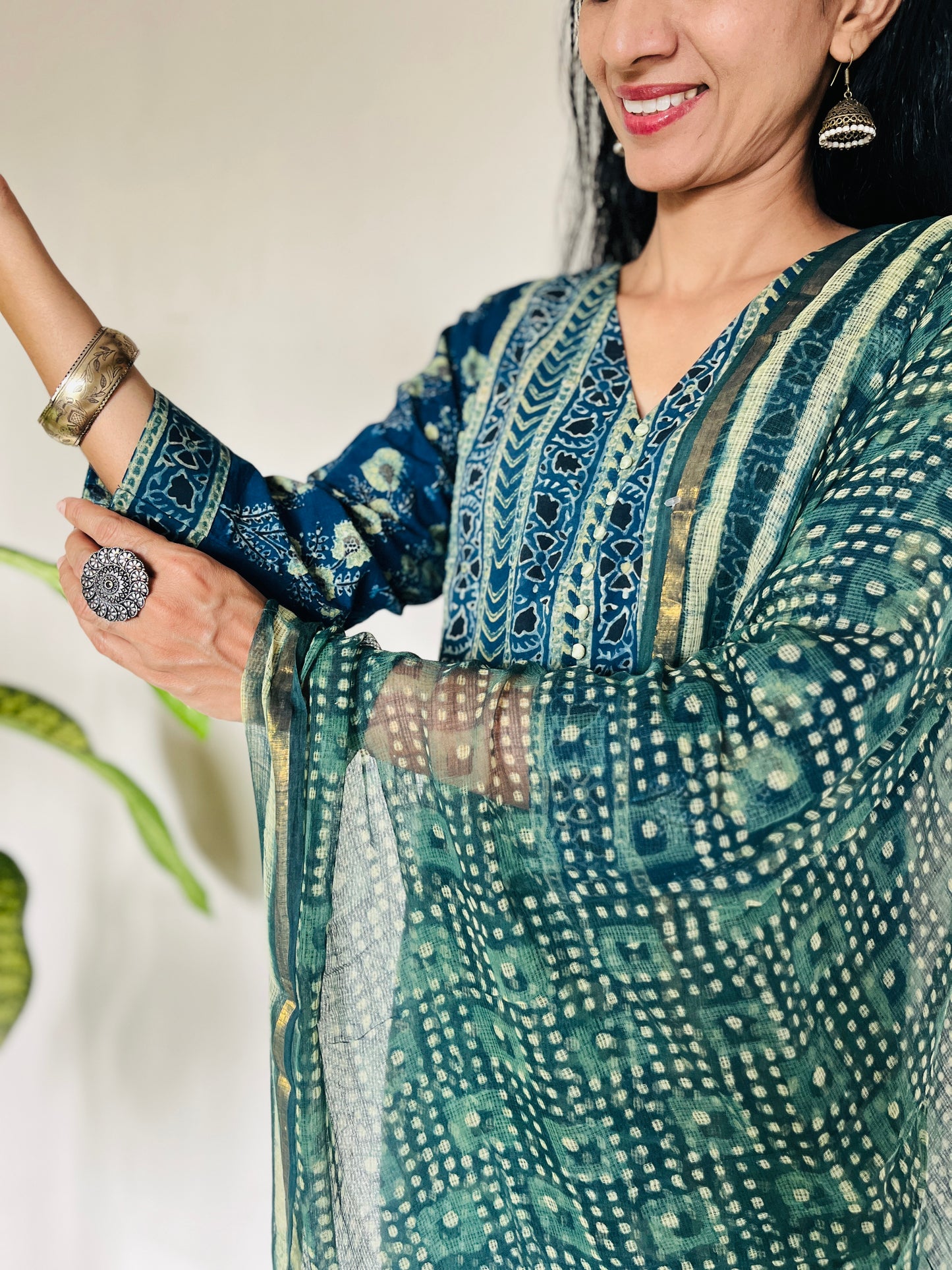 AJRAKH Print Kurti