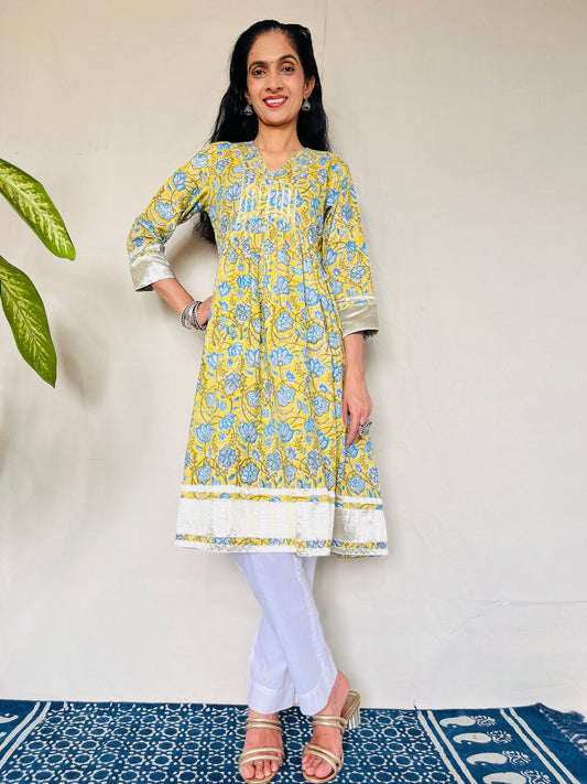 AJRAKH DABO Print Kurti