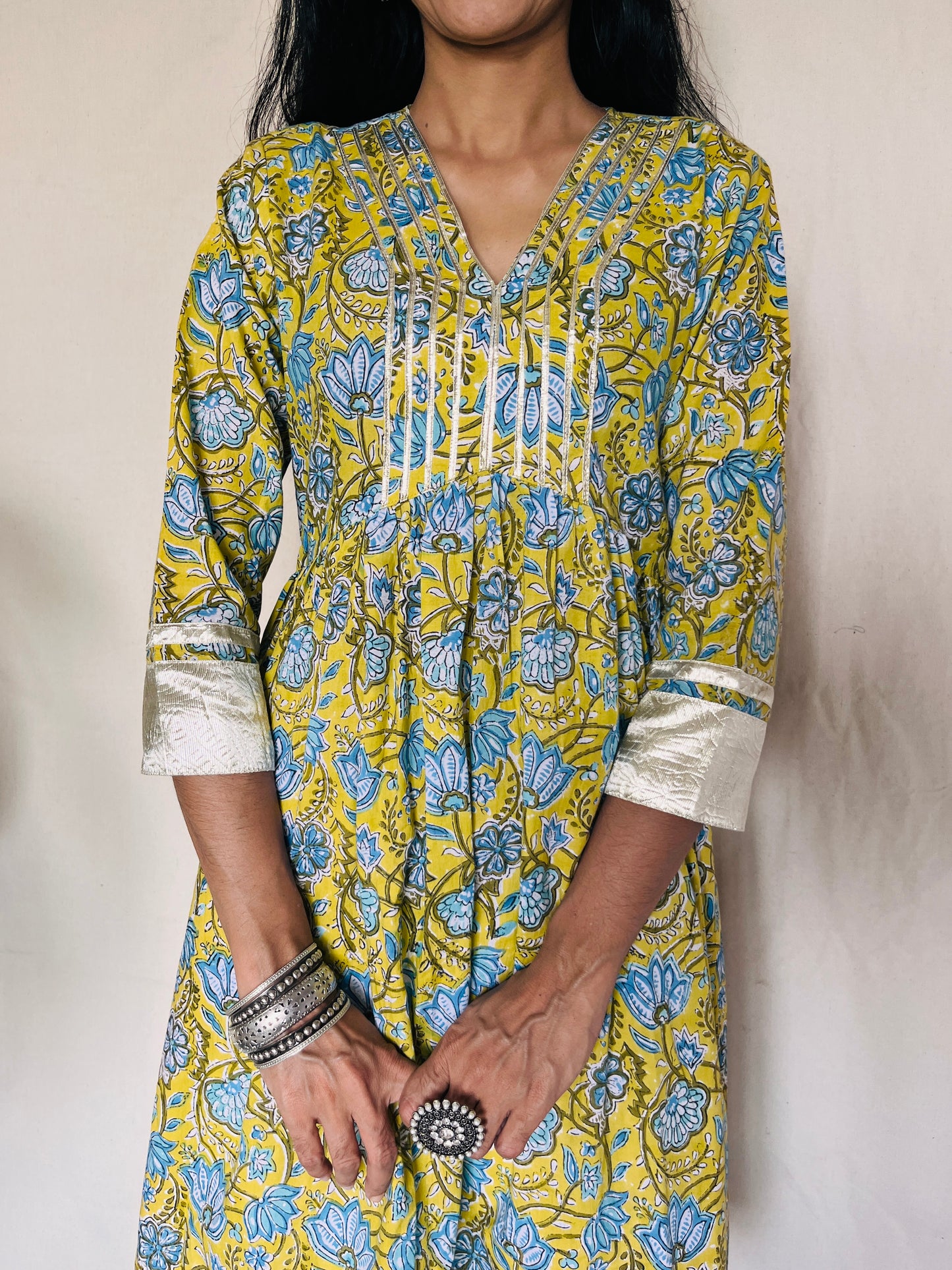 AJRAKH DABO Print Kurti