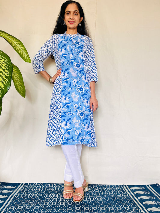 Sanganeri Printed Kurta