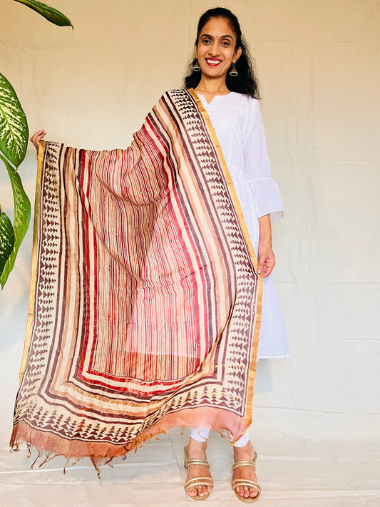 Chanderi Silk Dupatta